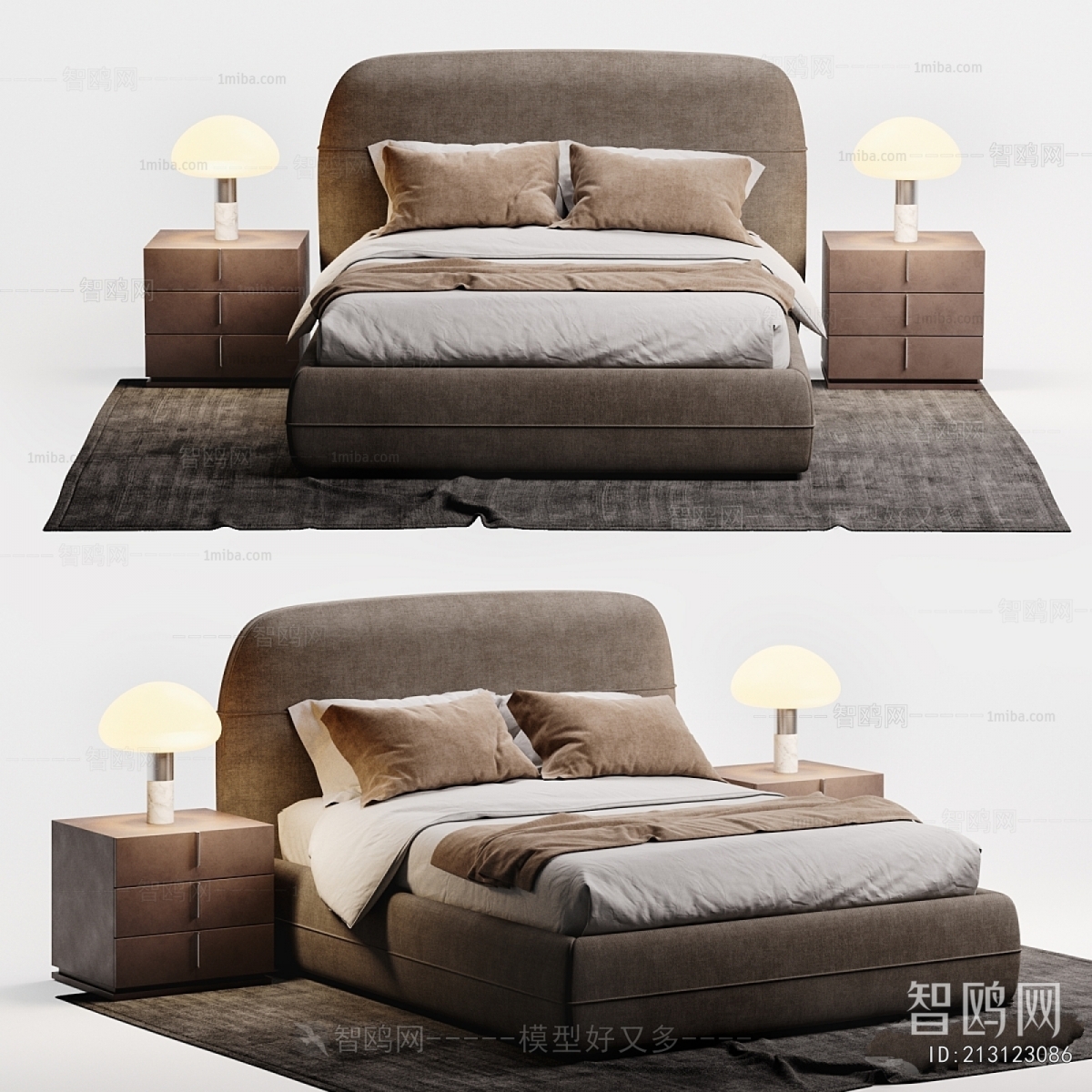 Modern Double Bed