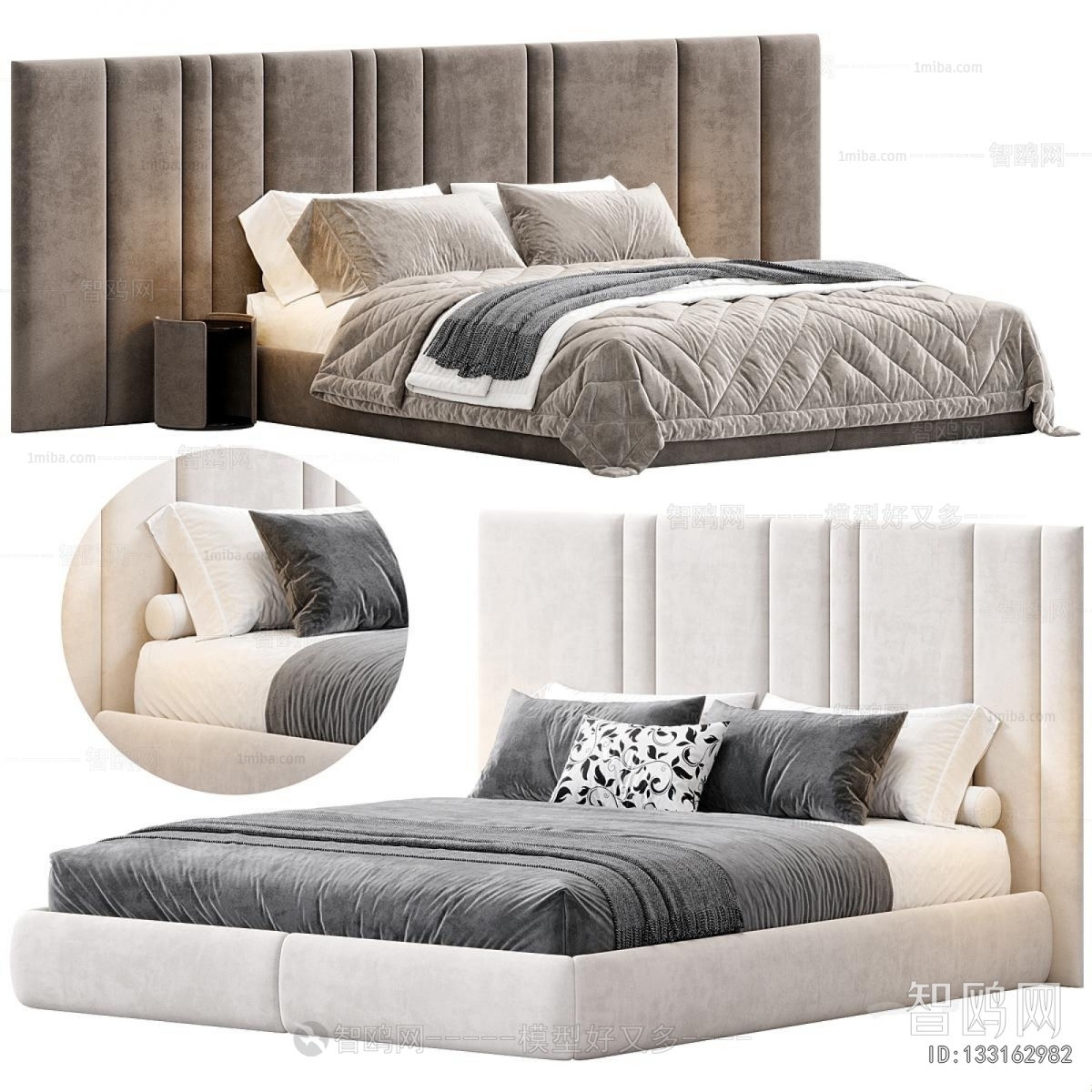 Modern Double Bed