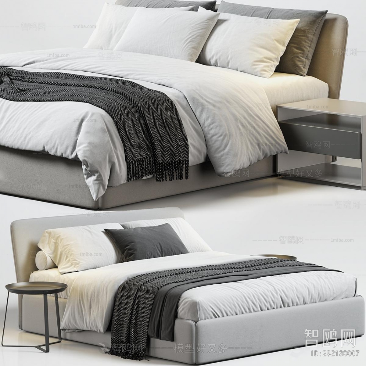 Modern Double Bed