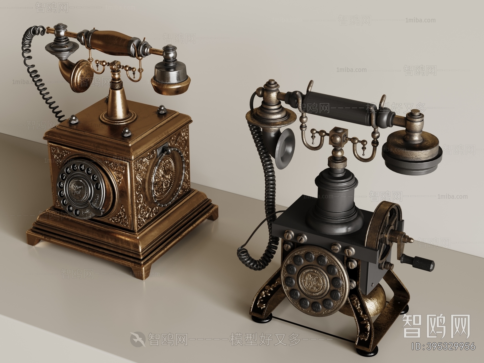 French Style Retro Style Digital Products