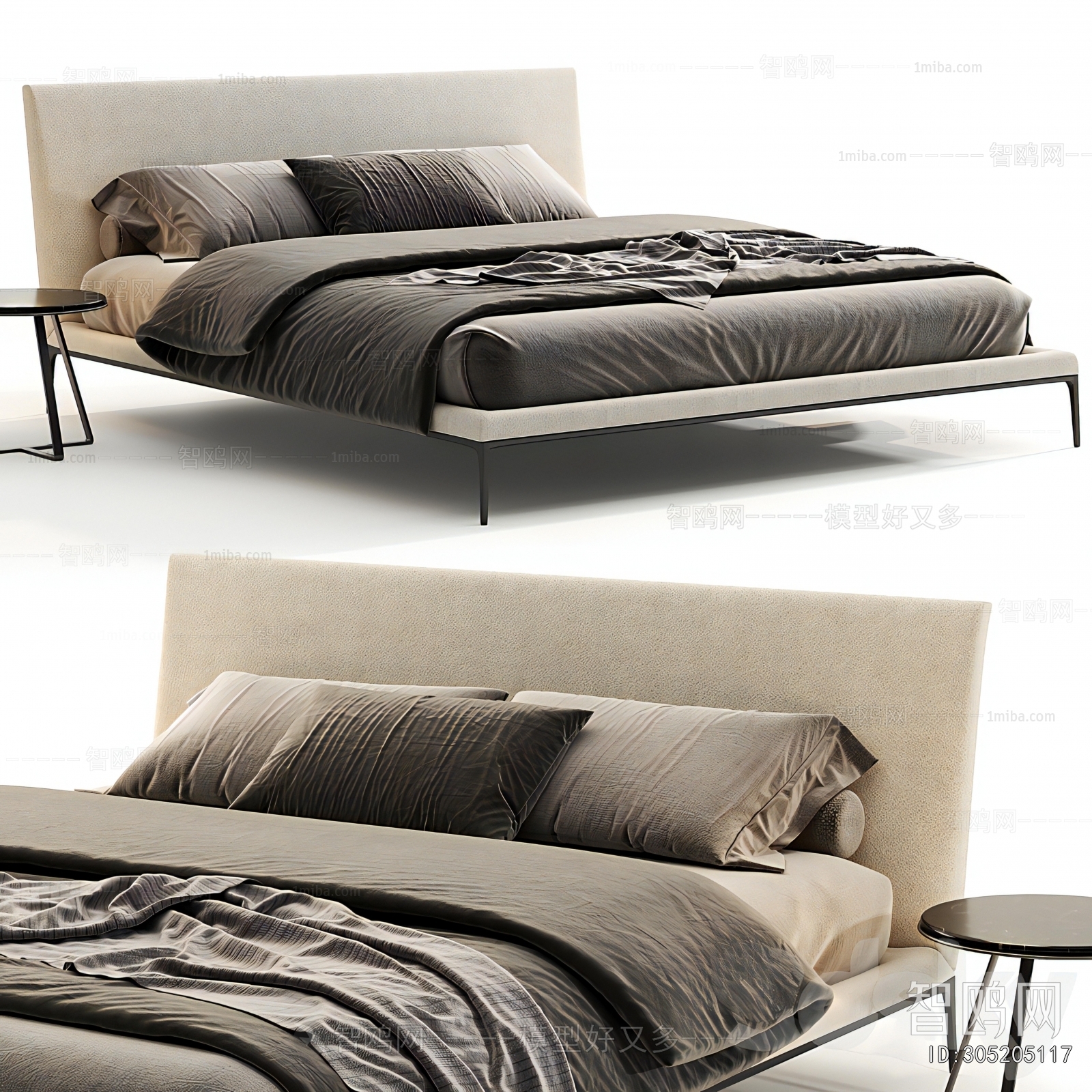 Modern Double Bed