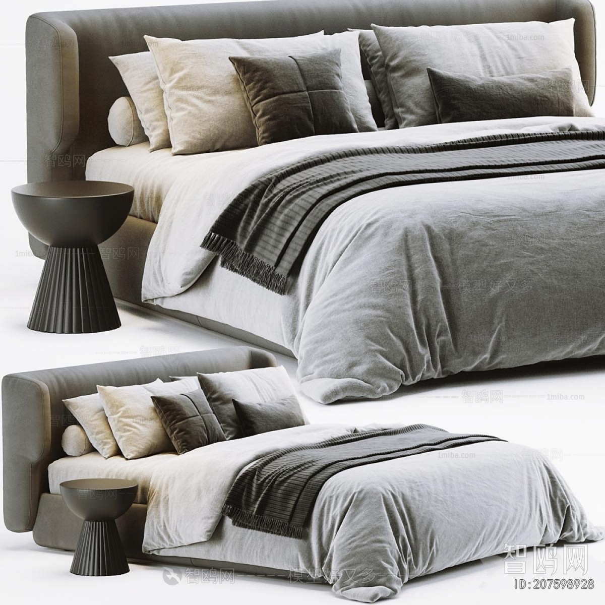 Modern Double Bed