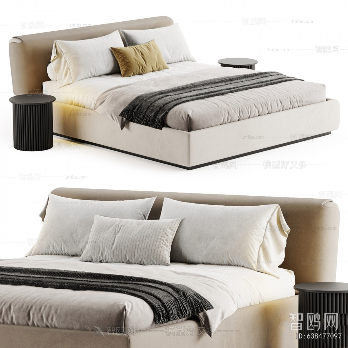 Modern Double Bed