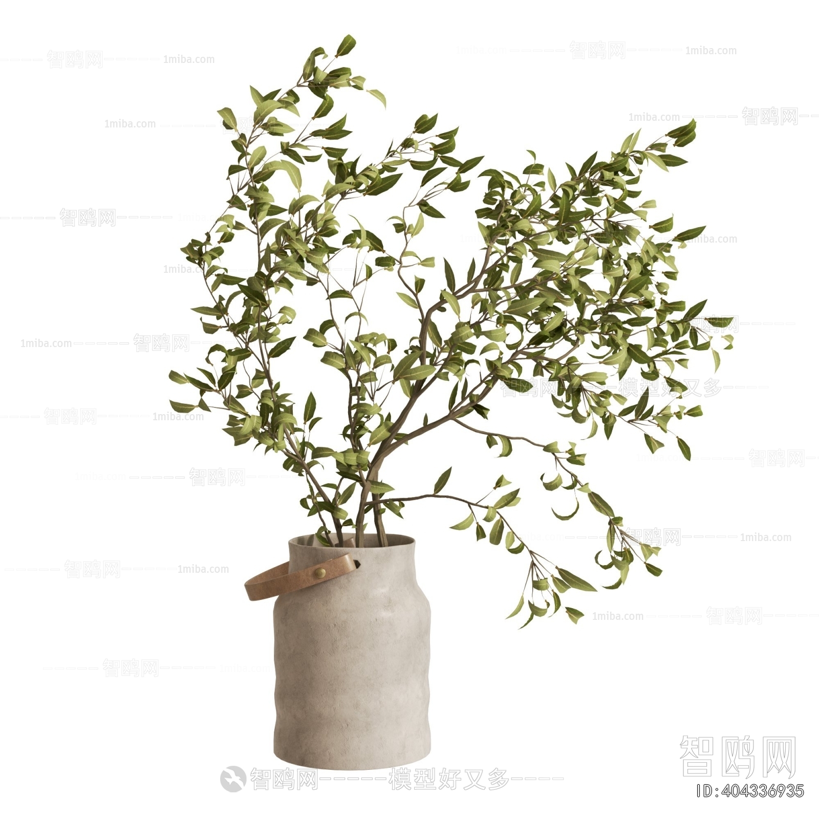 Modern Aquatic Green Plant