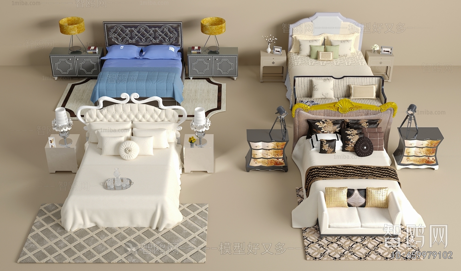 European Style Double Bed