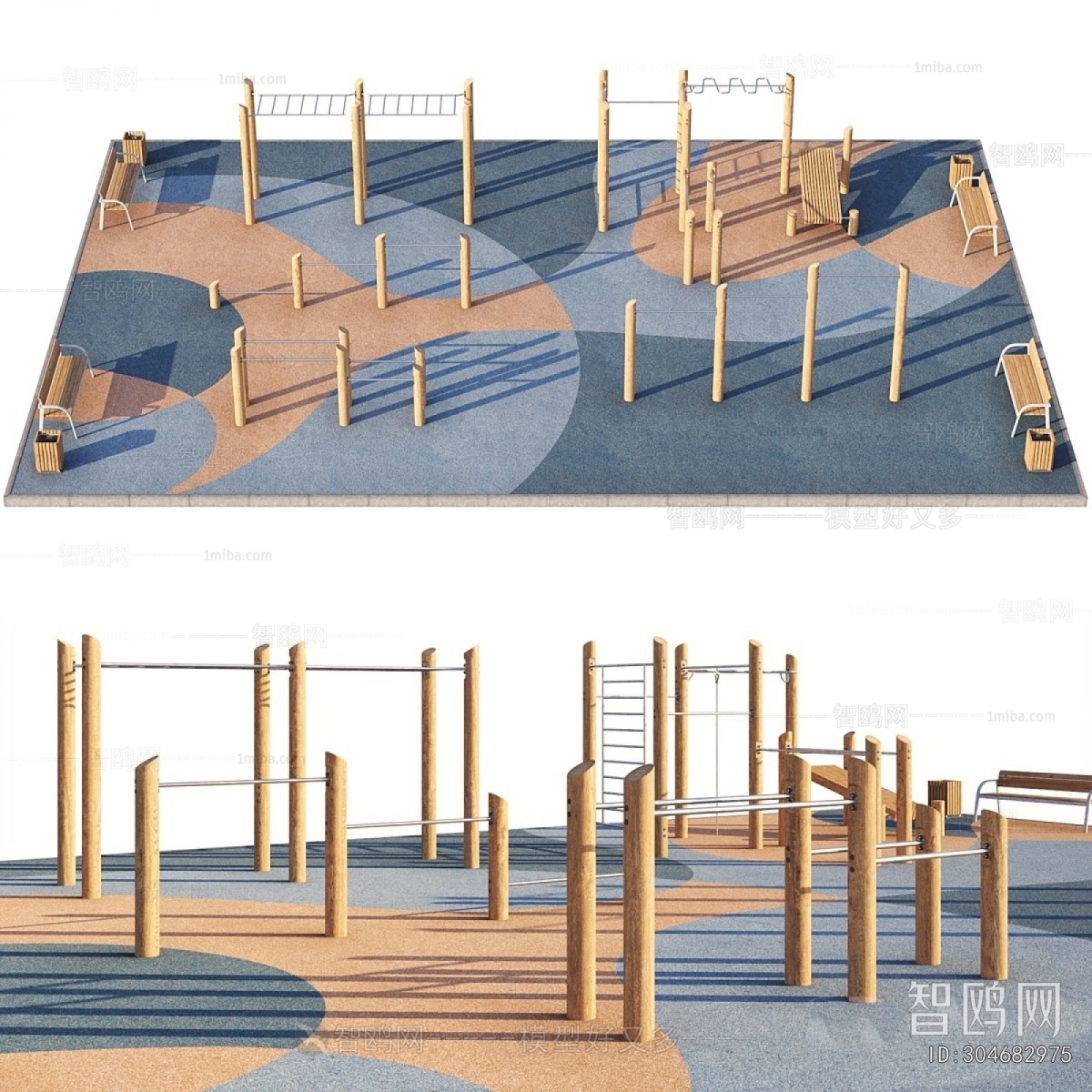 Modern Fitness Equipment