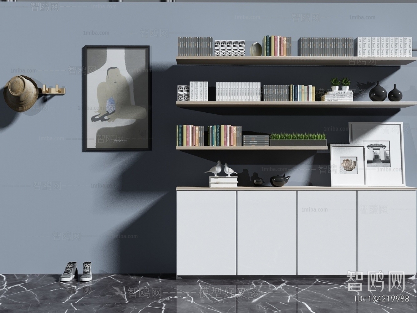 Modern Bookshelf