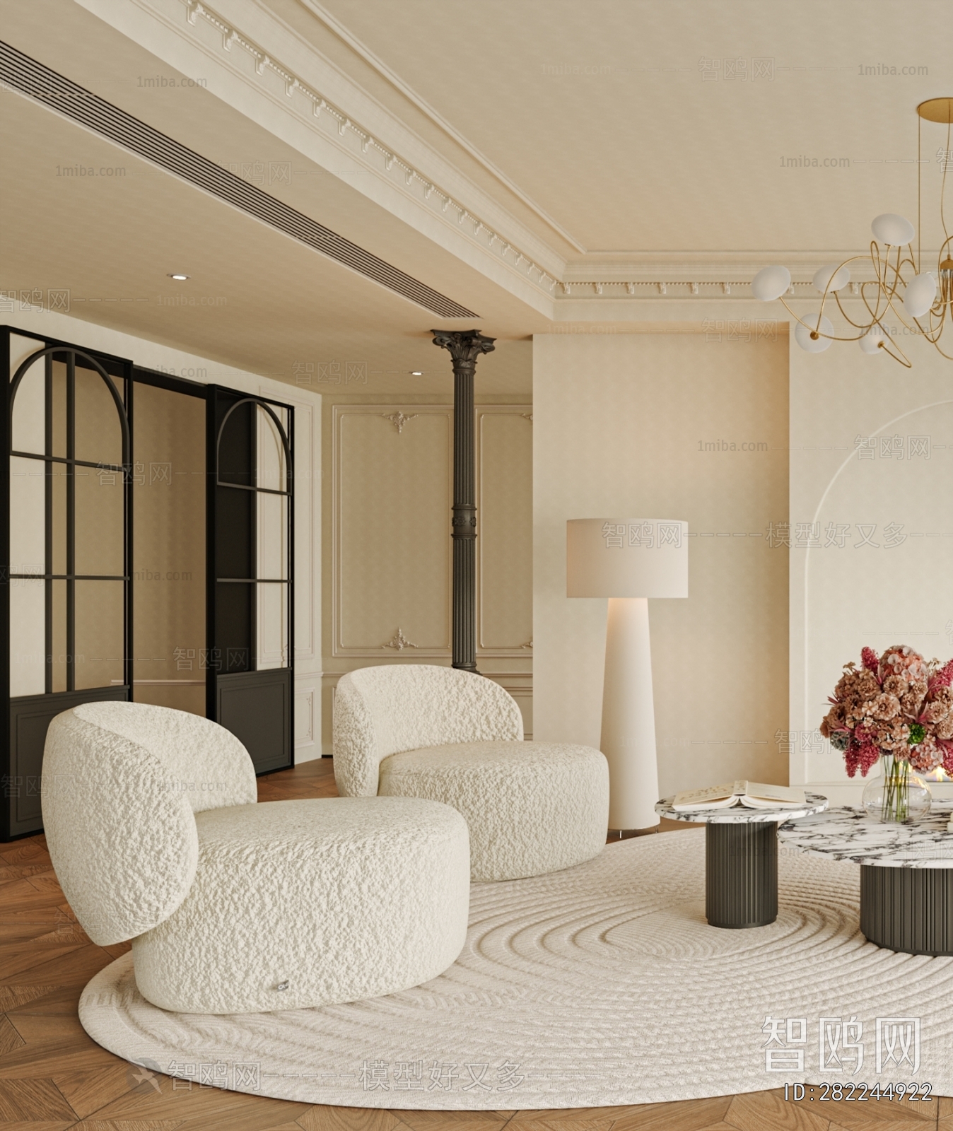 French Style A Living Room