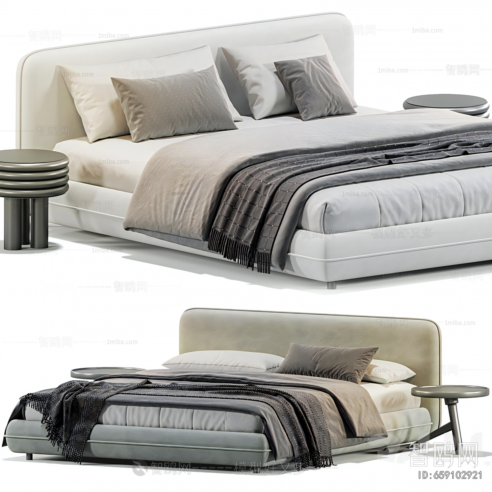 Modern Double Bed