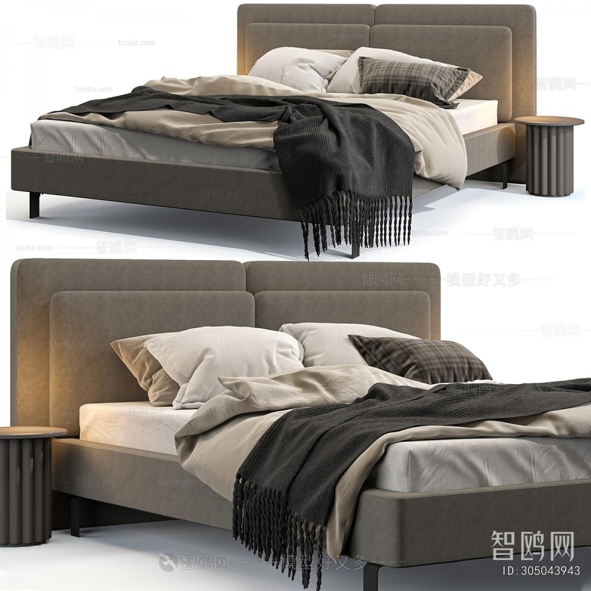 Modern Double Bed