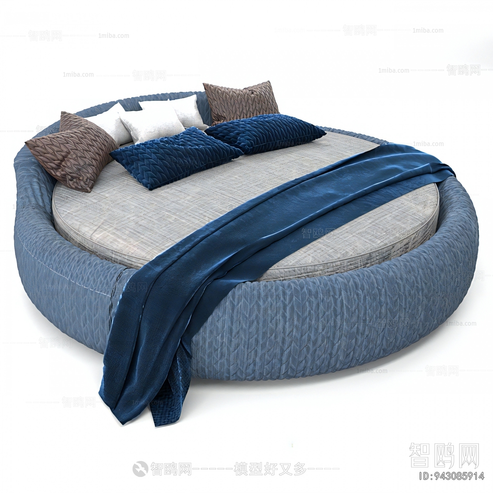 Modern Round Bed