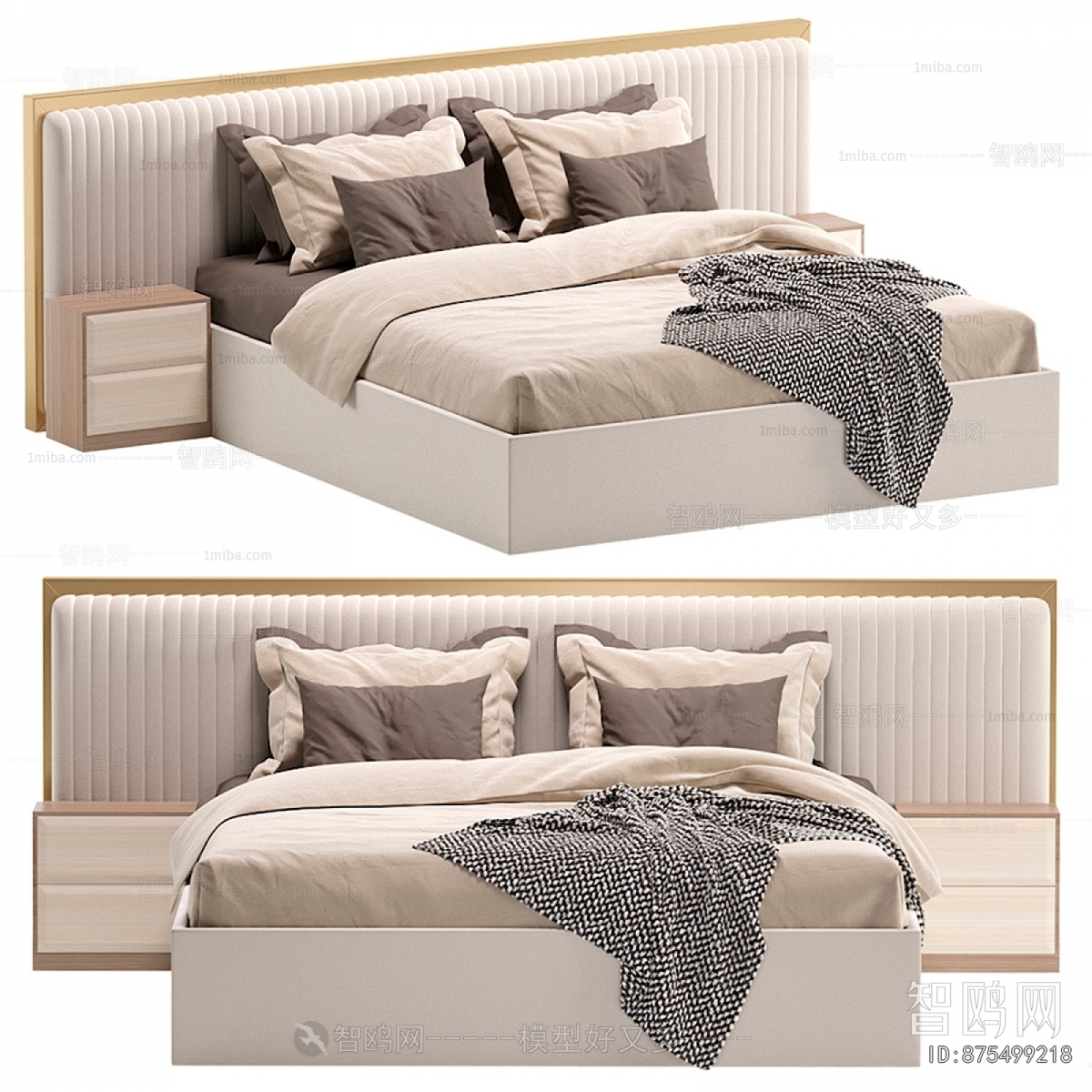 Modern Double Bed