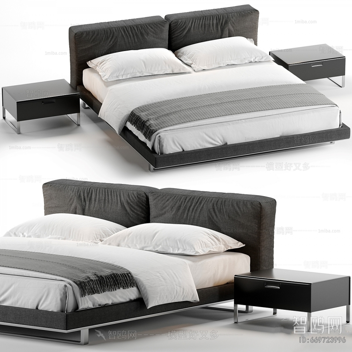 Modern Double Bed