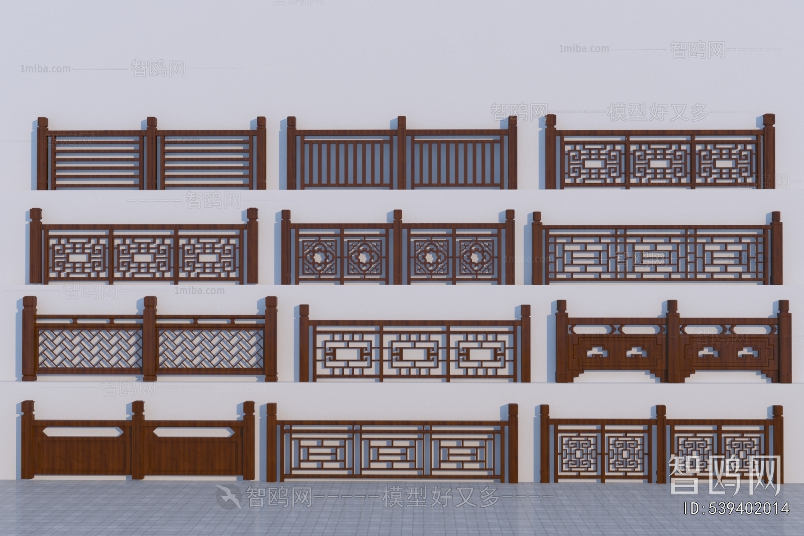 New Chinese Style Guardrail