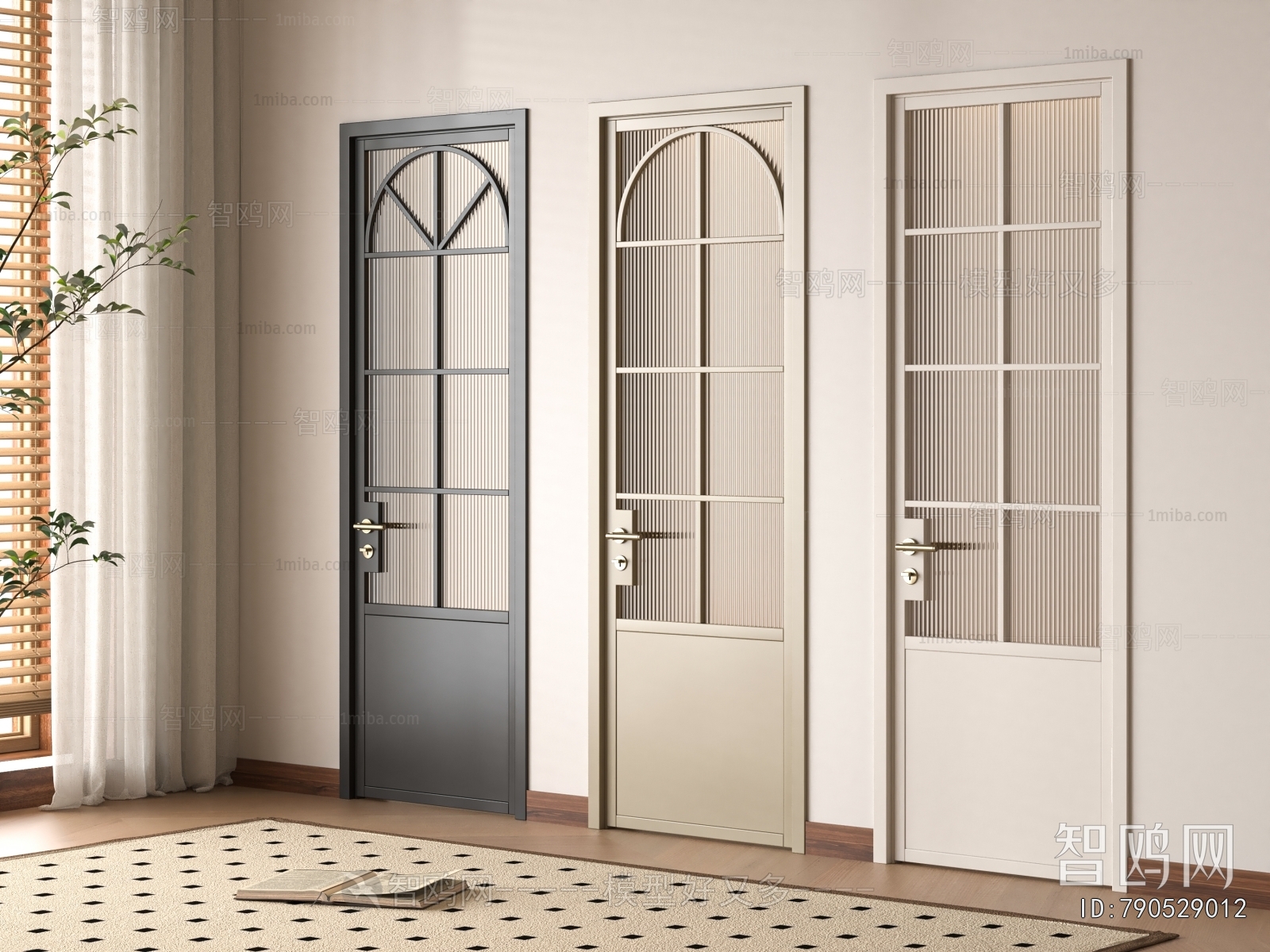 French Style Single Door