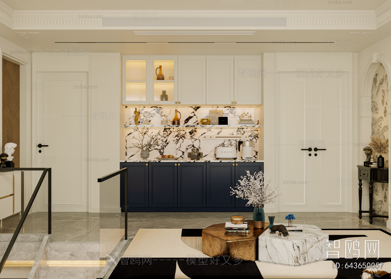 French Style A Living Room