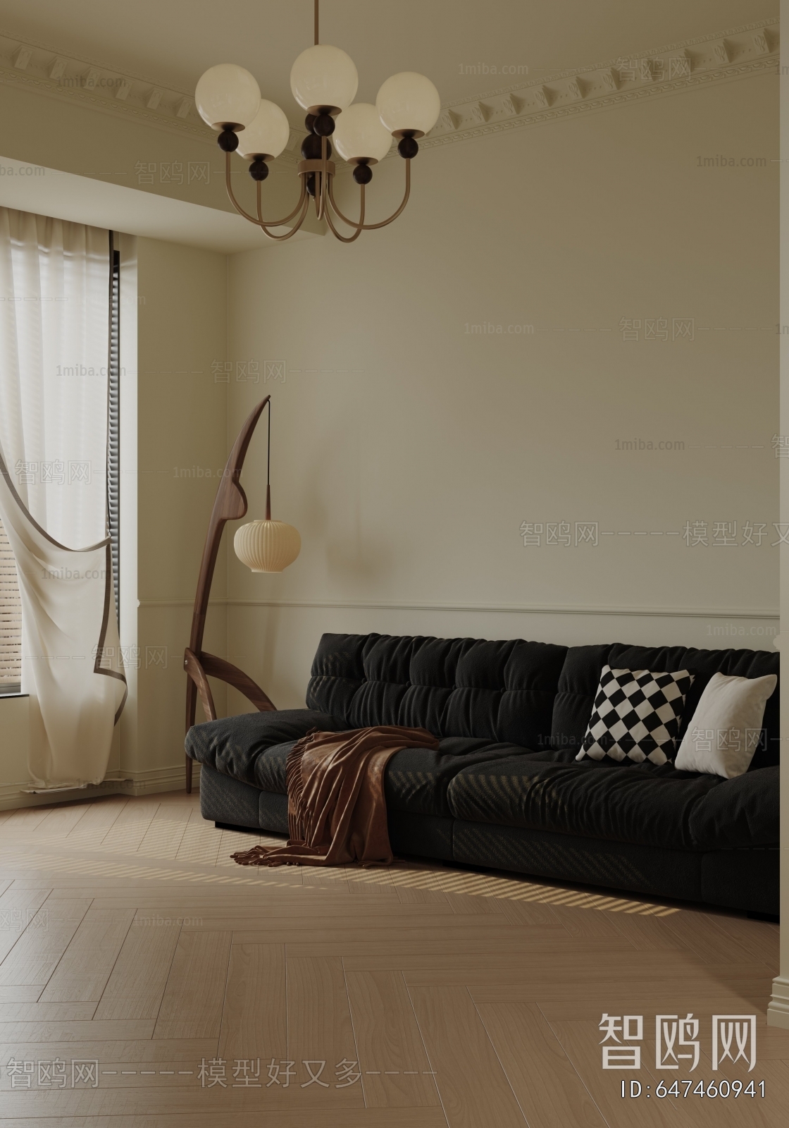 French Style Multi Person Sofa