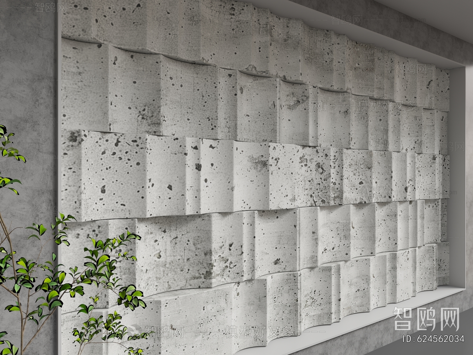 Industrial Style TV Wall