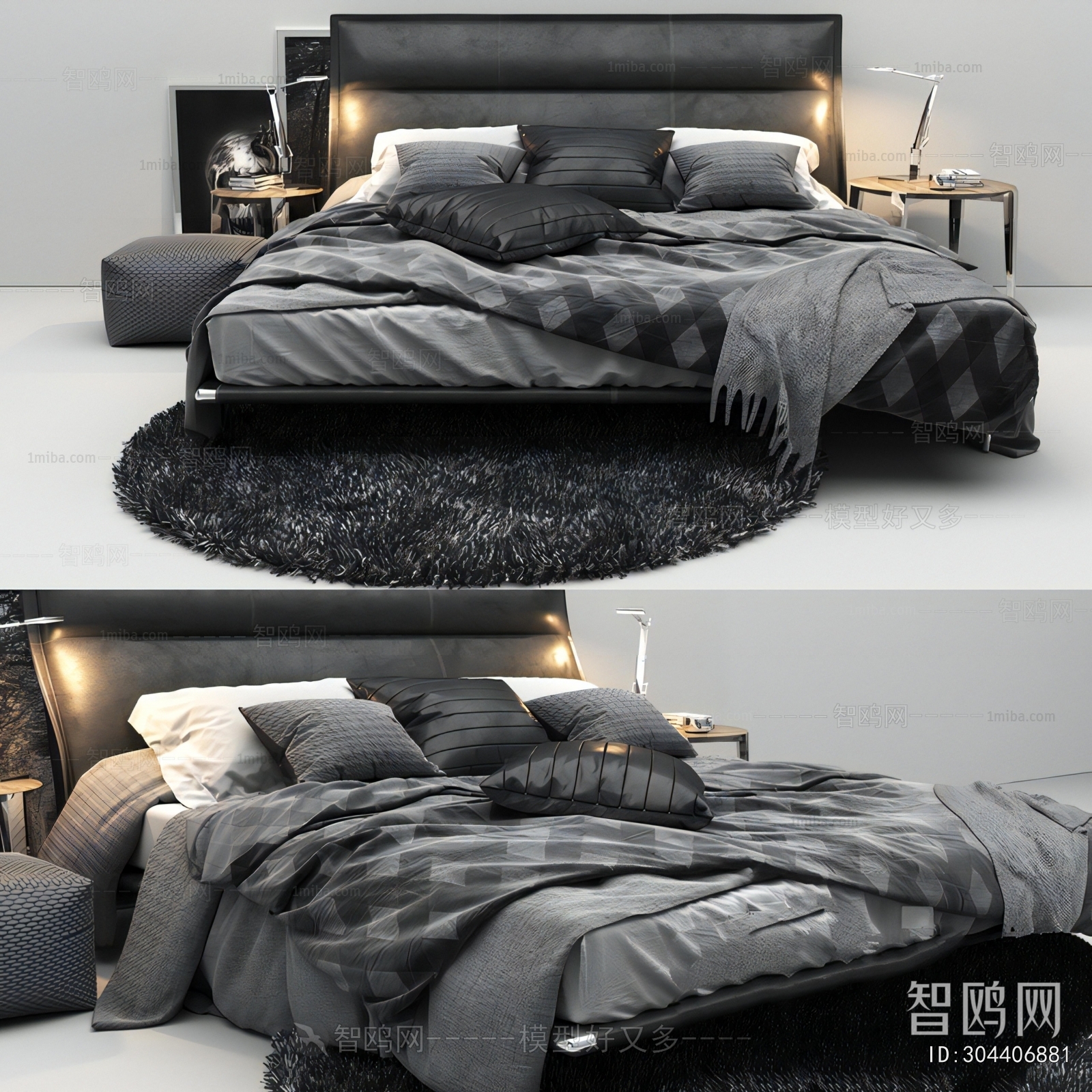 Modern Double Bed