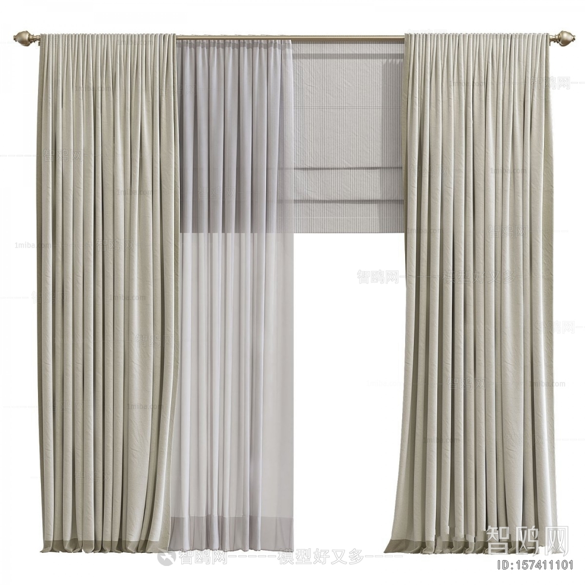 Modern The Curtain