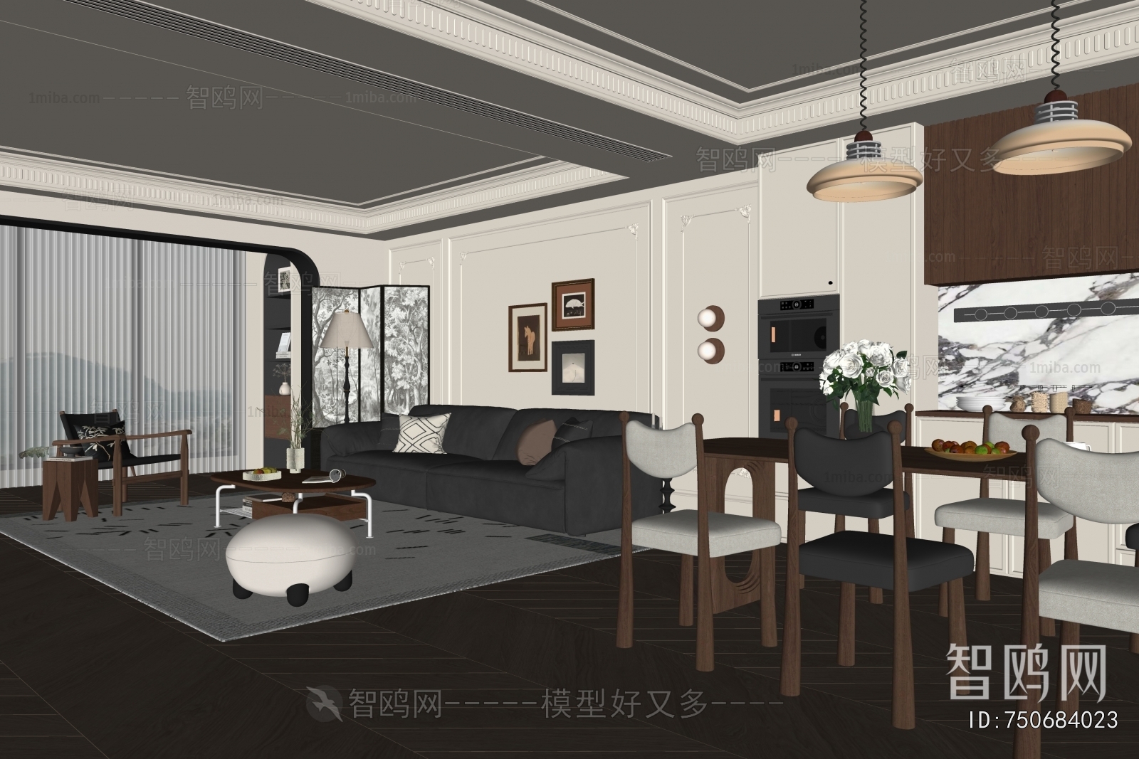 French Style A Living Room