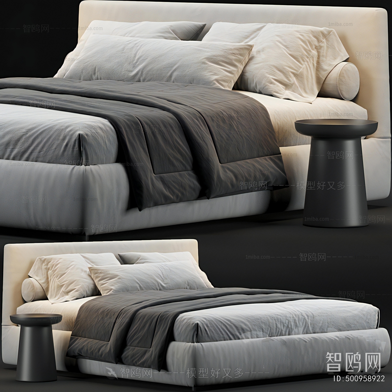 Modern Double Bed