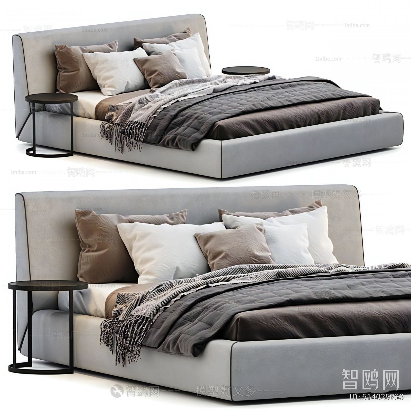Modern Double Bed