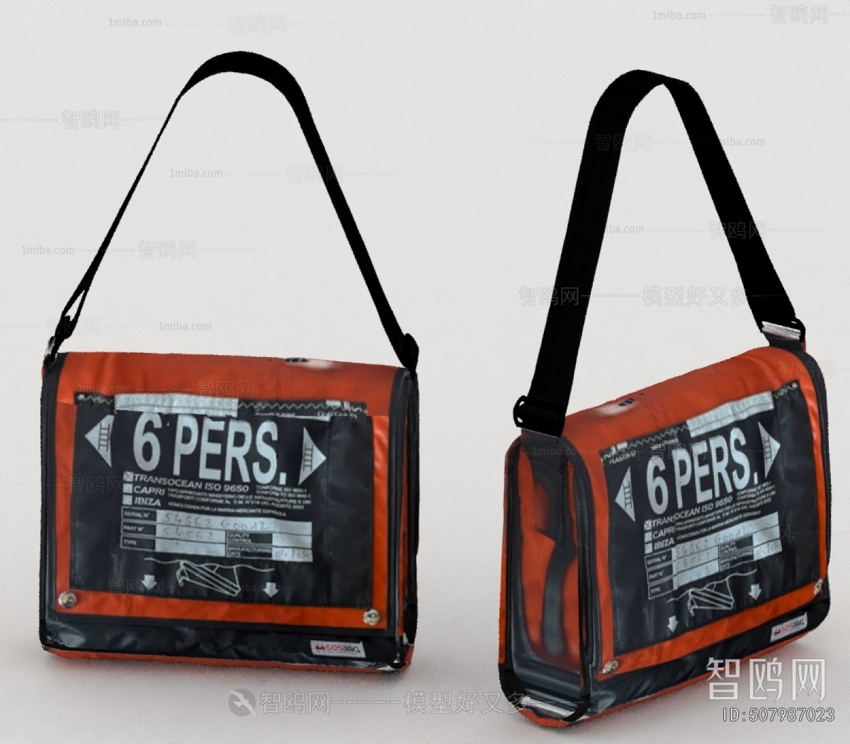 Modern Backpack And Backpack