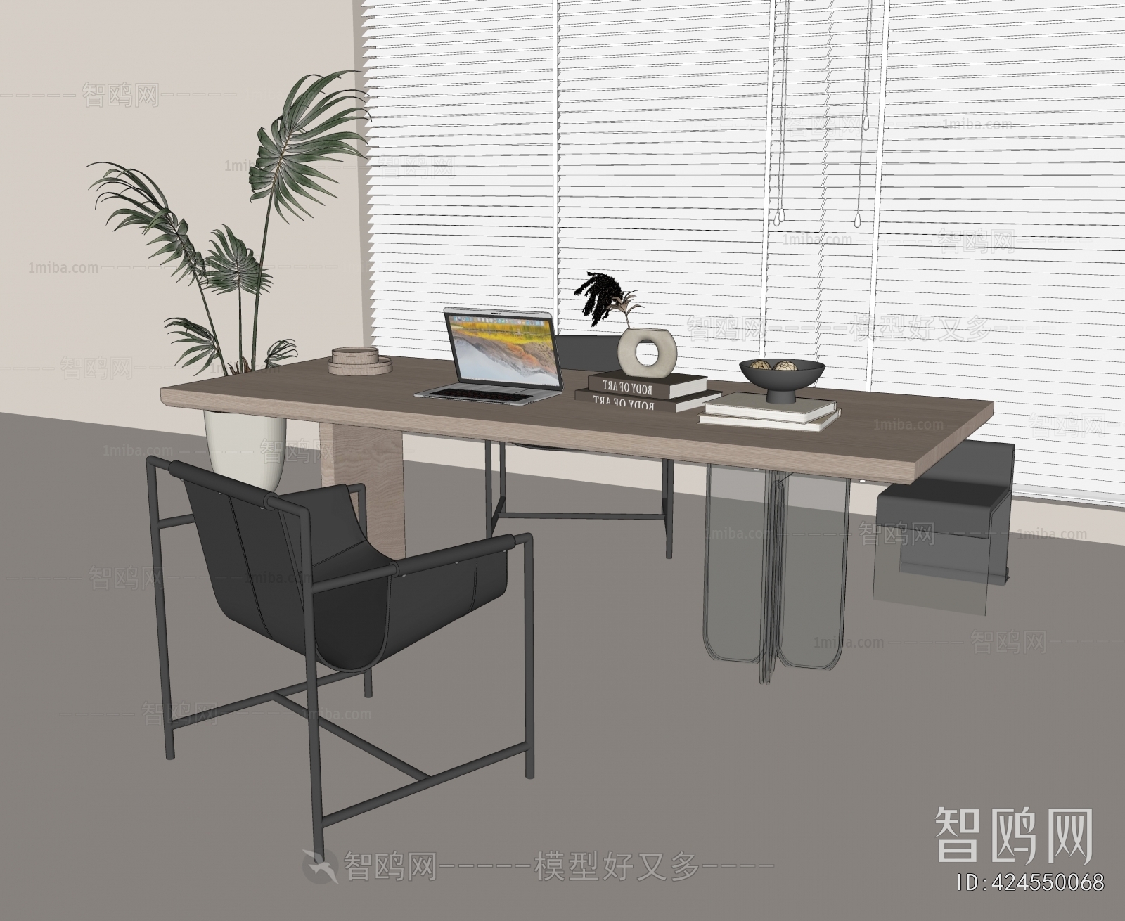 Modern Computer Desk And Chair