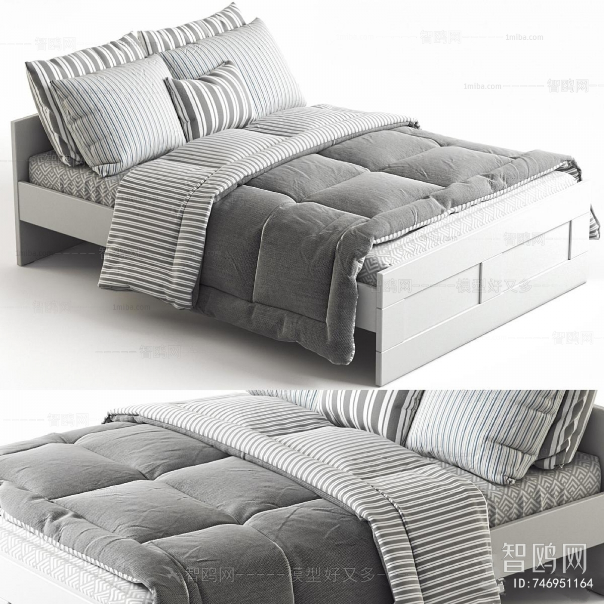 Modern Double Bed