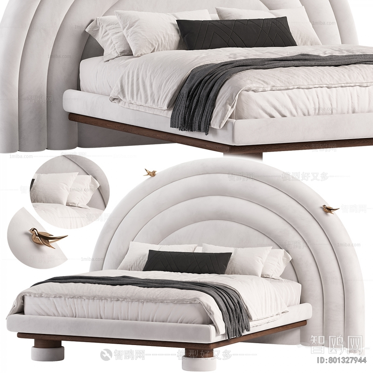 Modern Double Bed