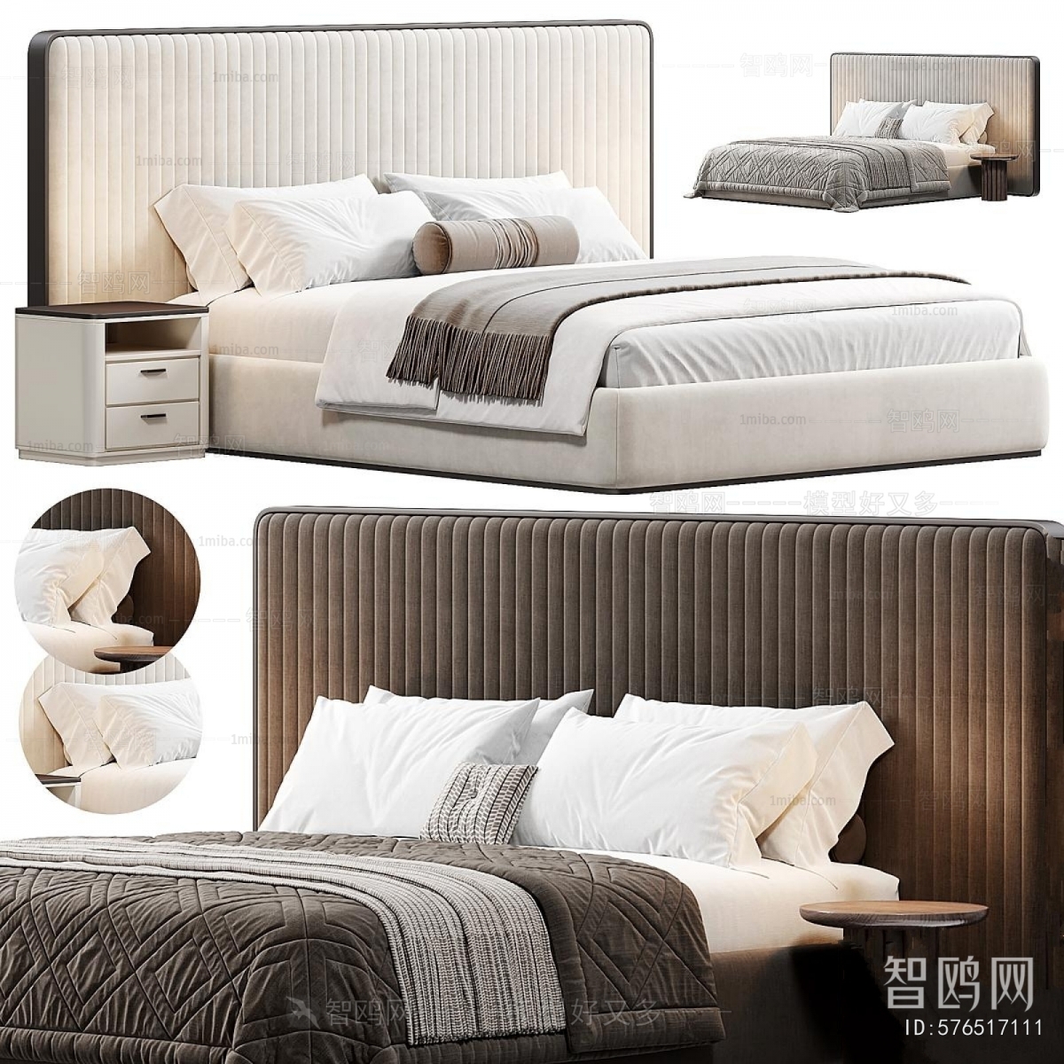 Modern Double Bed