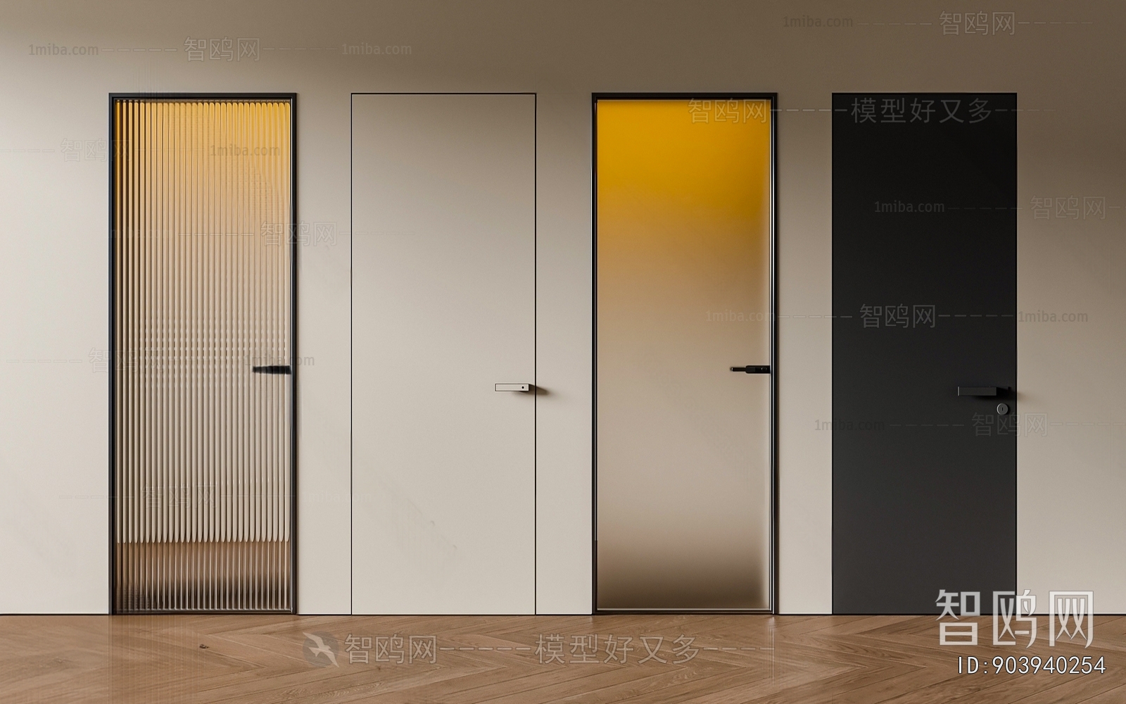 Modern Single Door