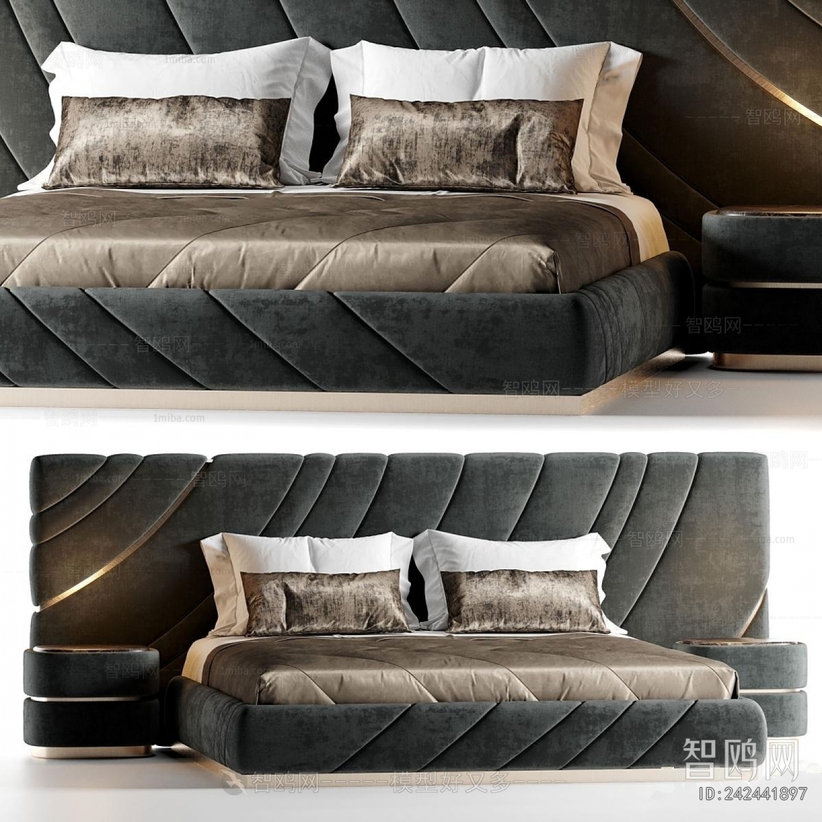 Modern Double Bed