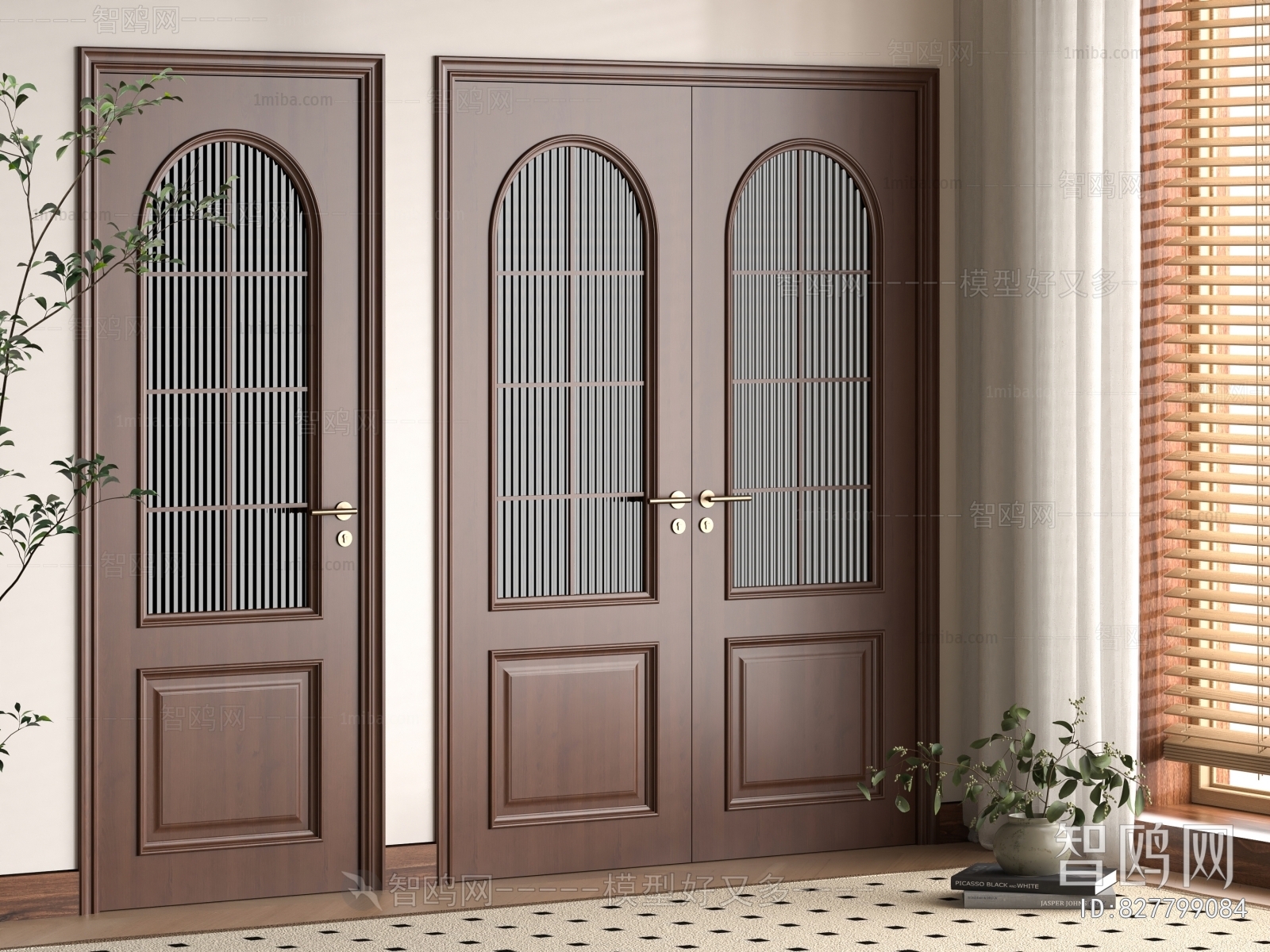 French Style Single Door