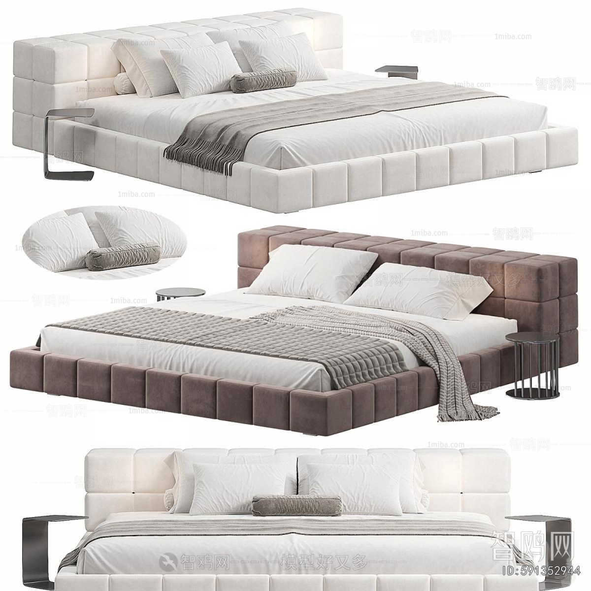 Modern Double Bed