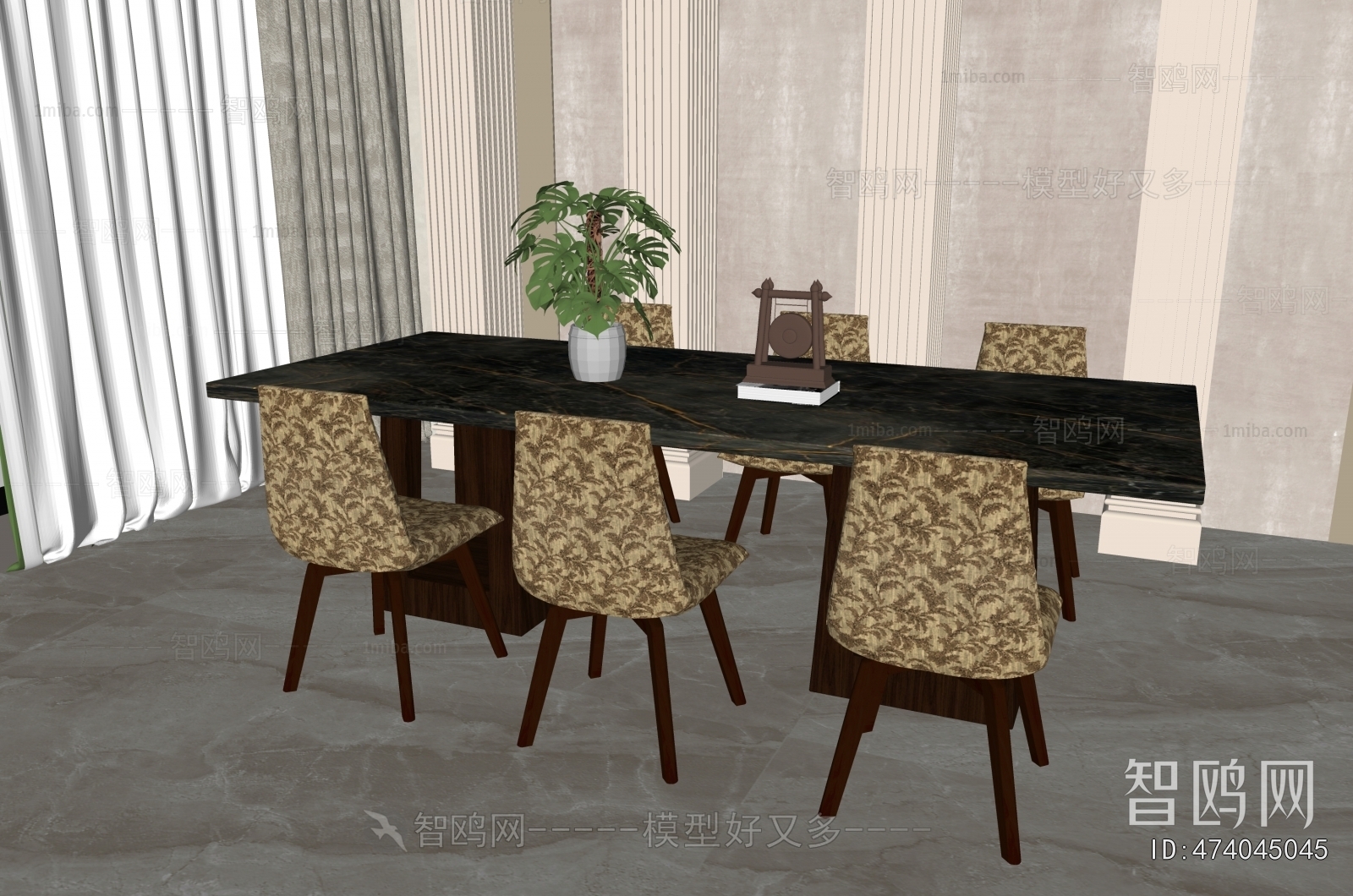 American Style Dining Table And Chairs