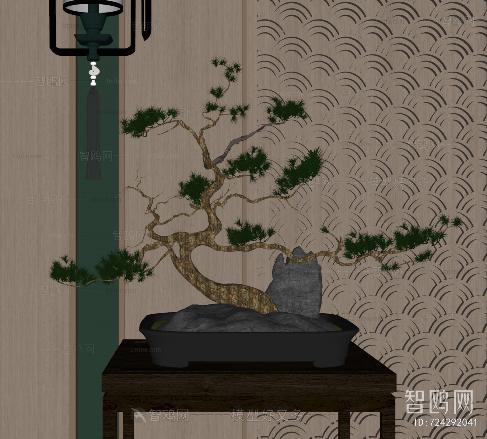 新中式盆景
