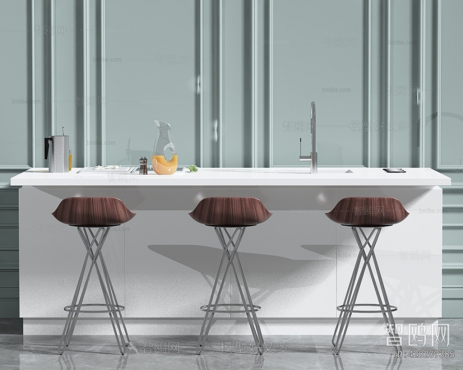 Modern Counter Bar