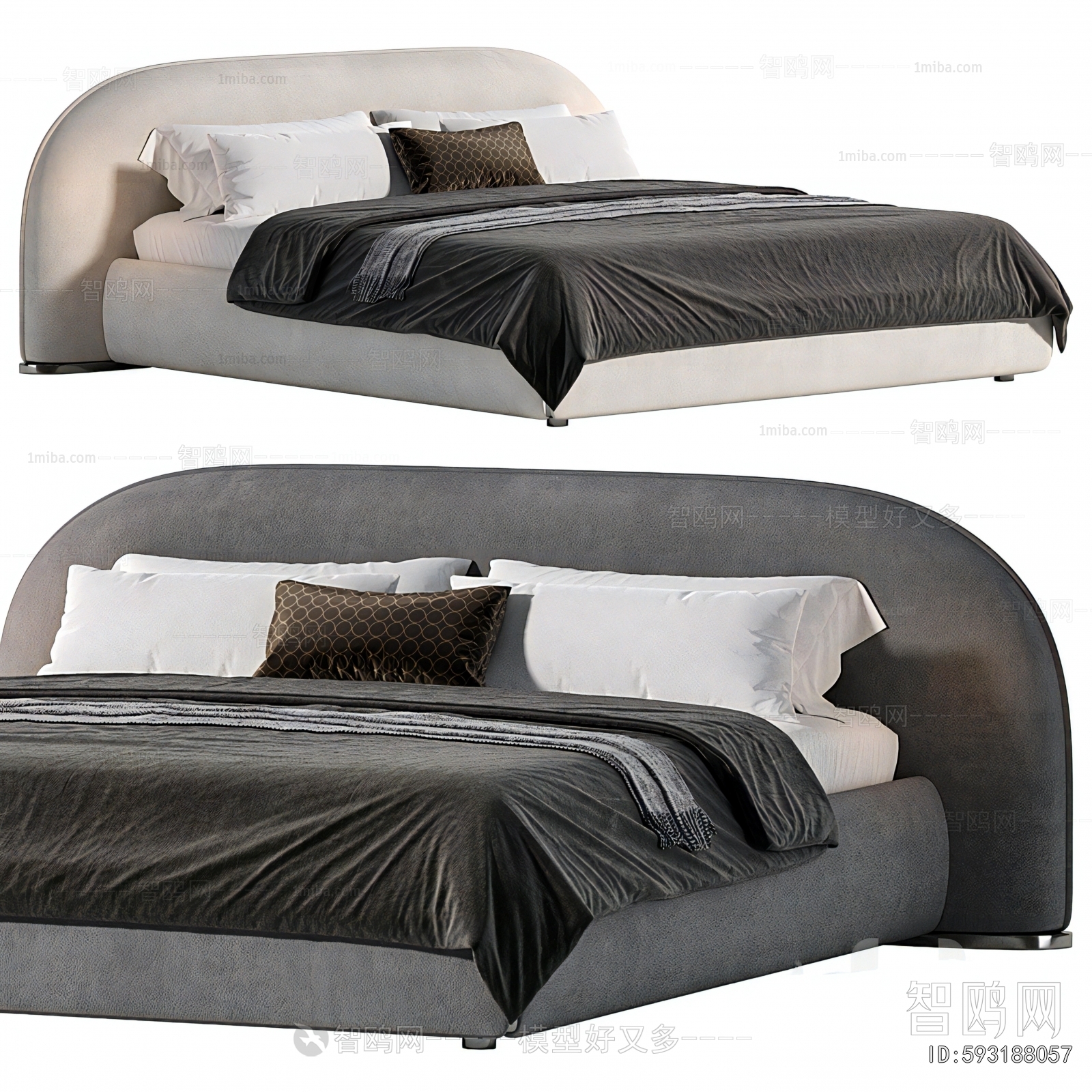 Modern Double Bed