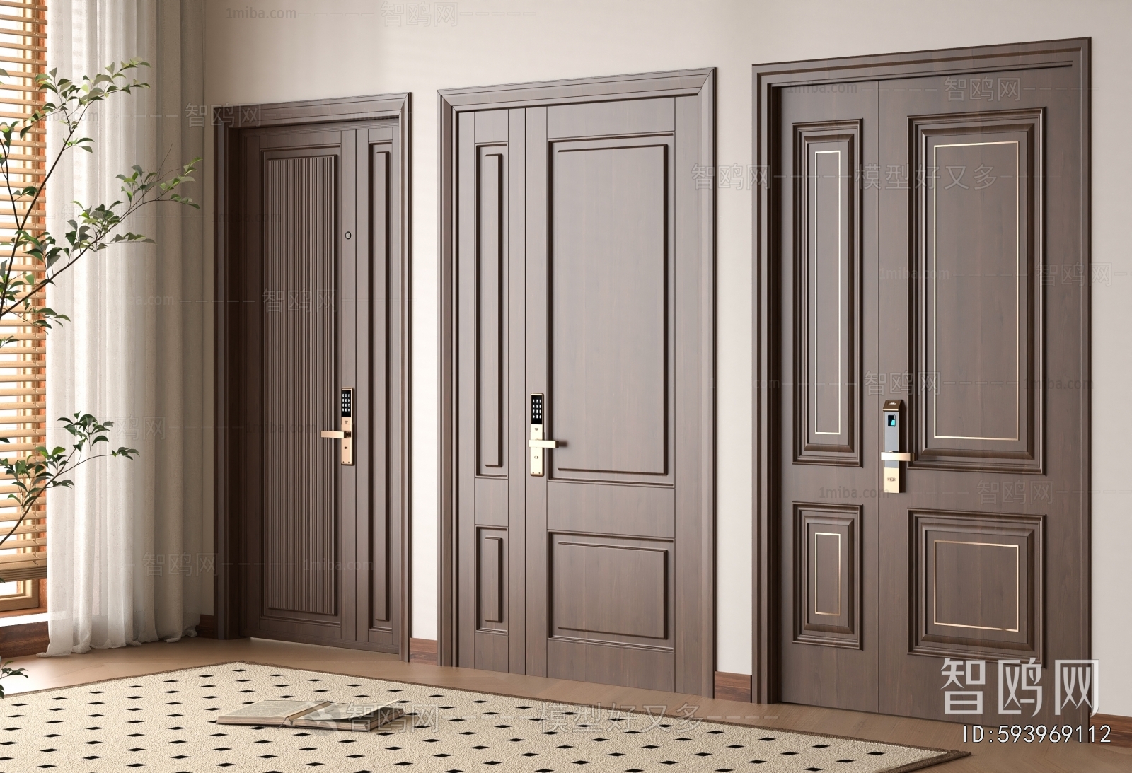 Modern Entrance Door