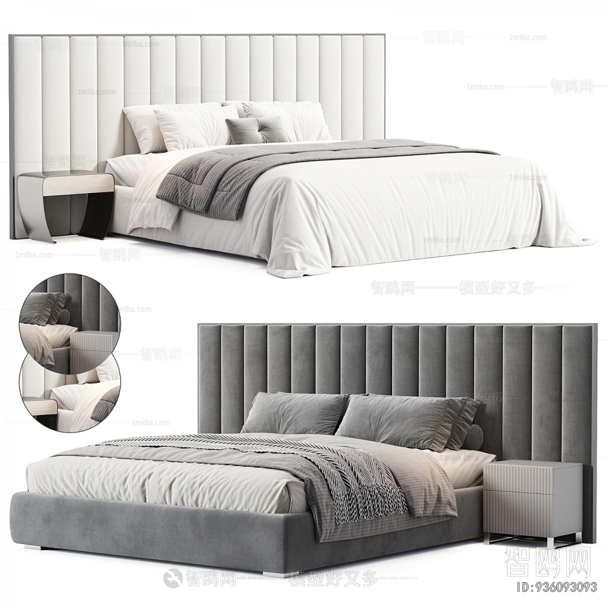 Modern Double Bed