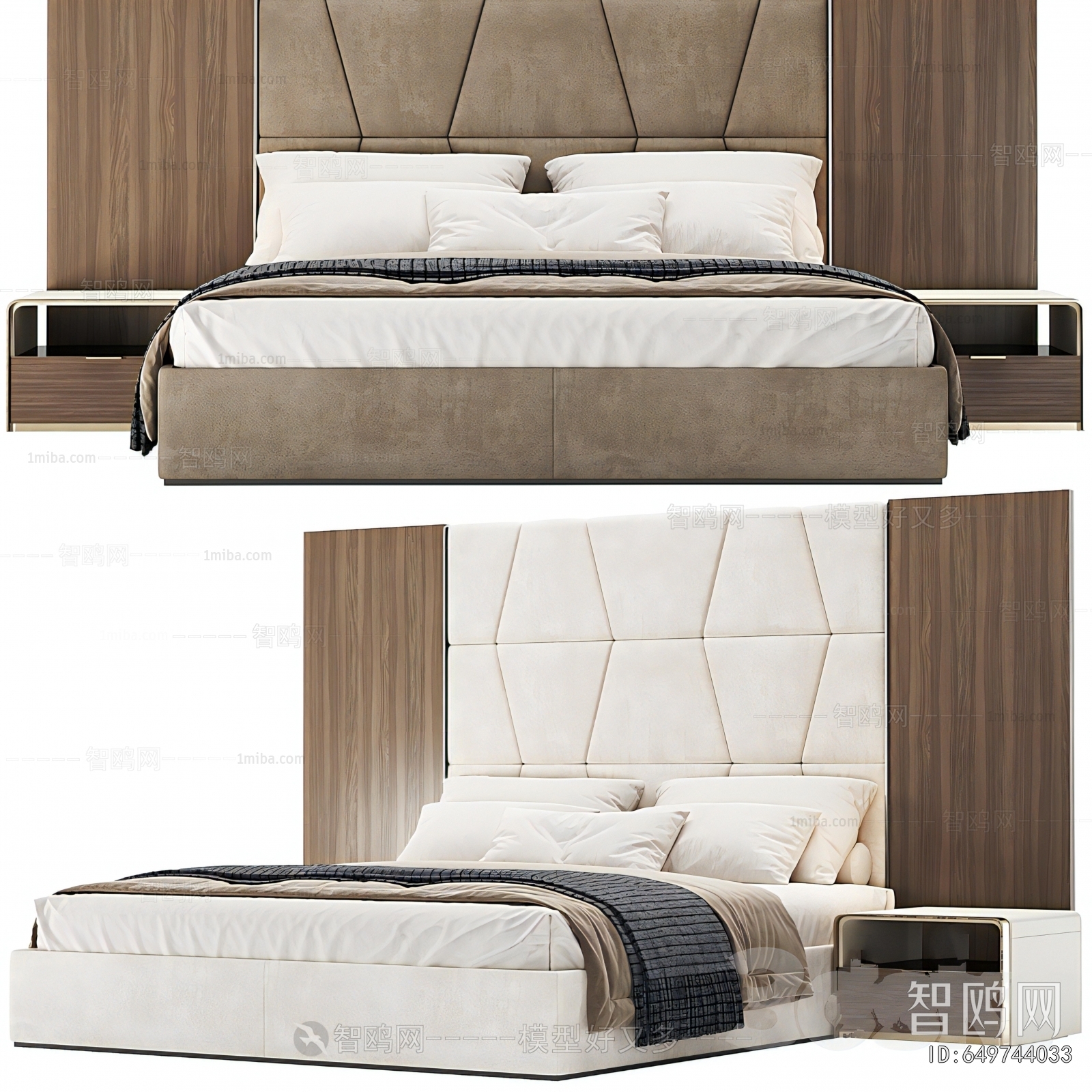Modern Double Bed