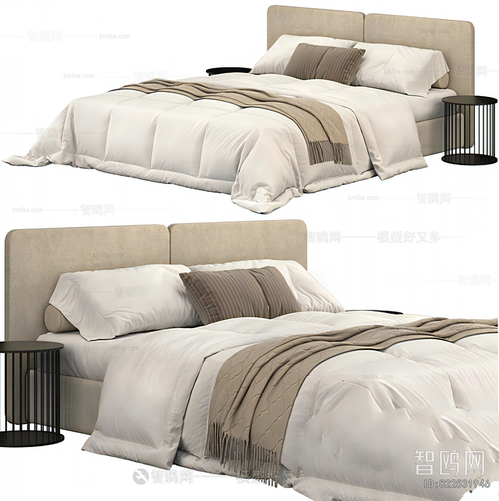 Modern Double Bed