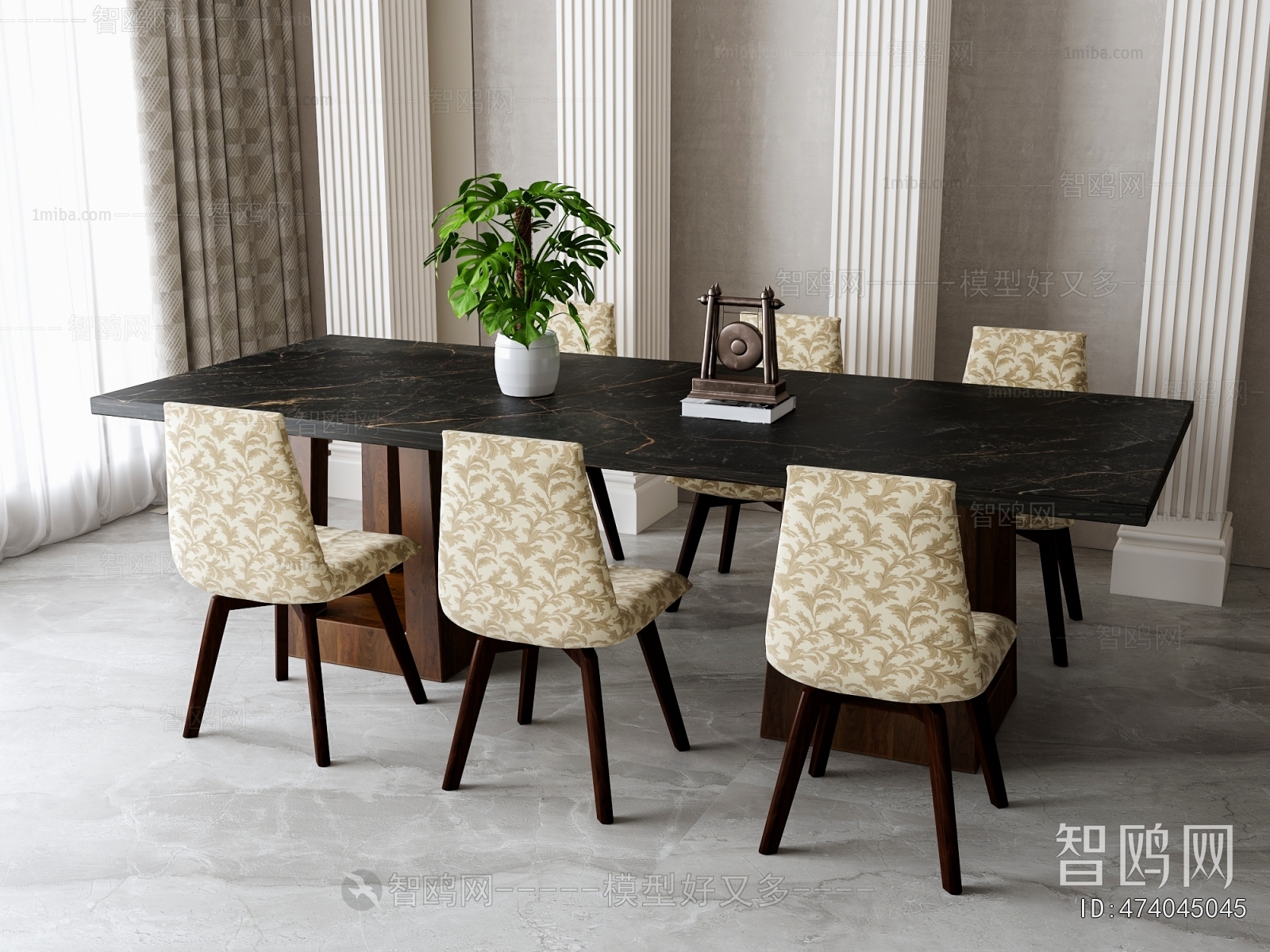 American Style Dining Table And Chairs