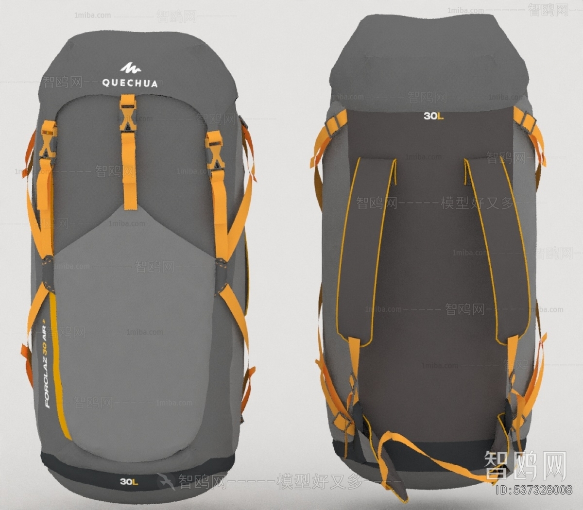 Modern Backpack And Backpack