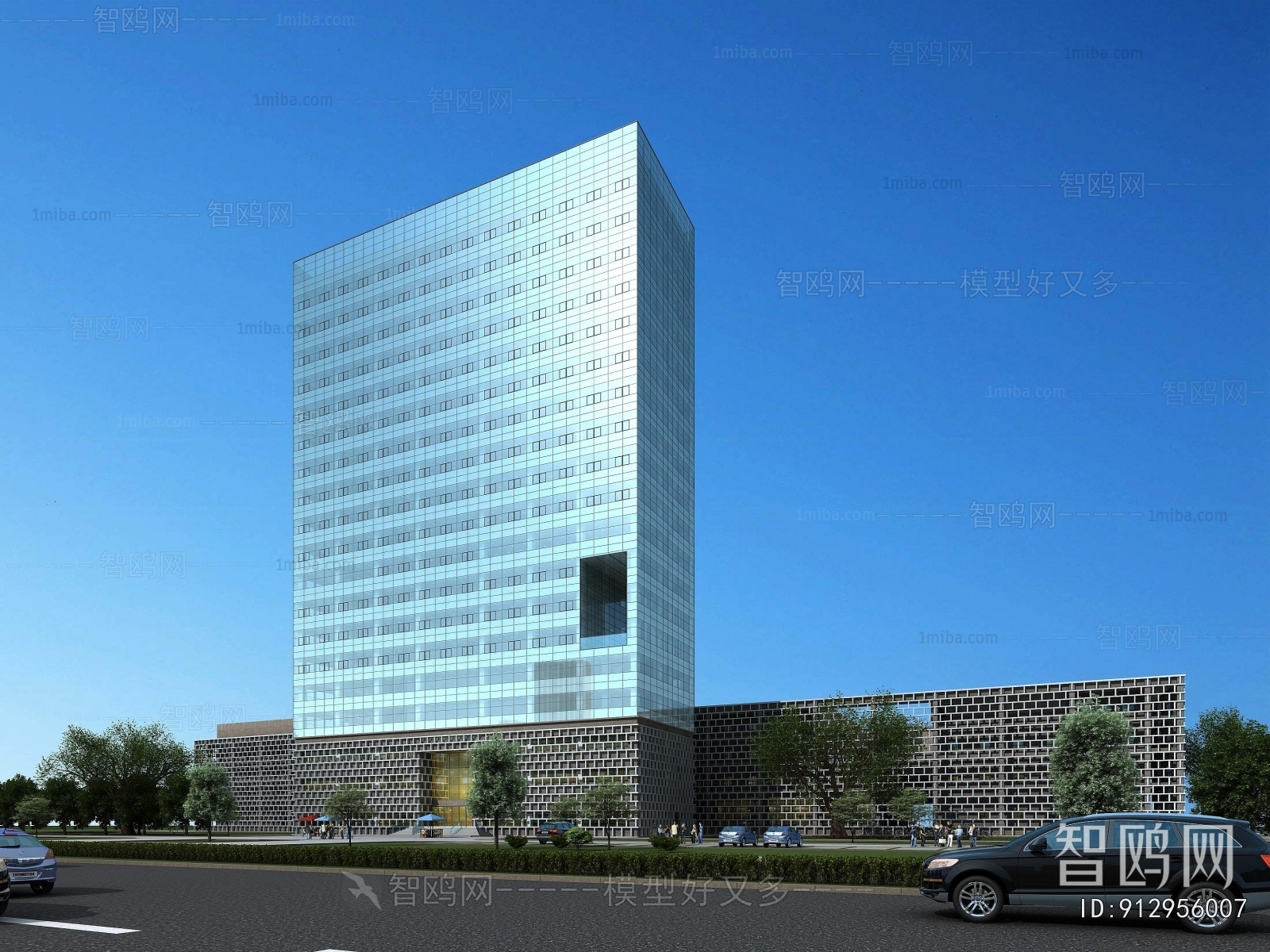 Modern Appearance Of Commercial Building