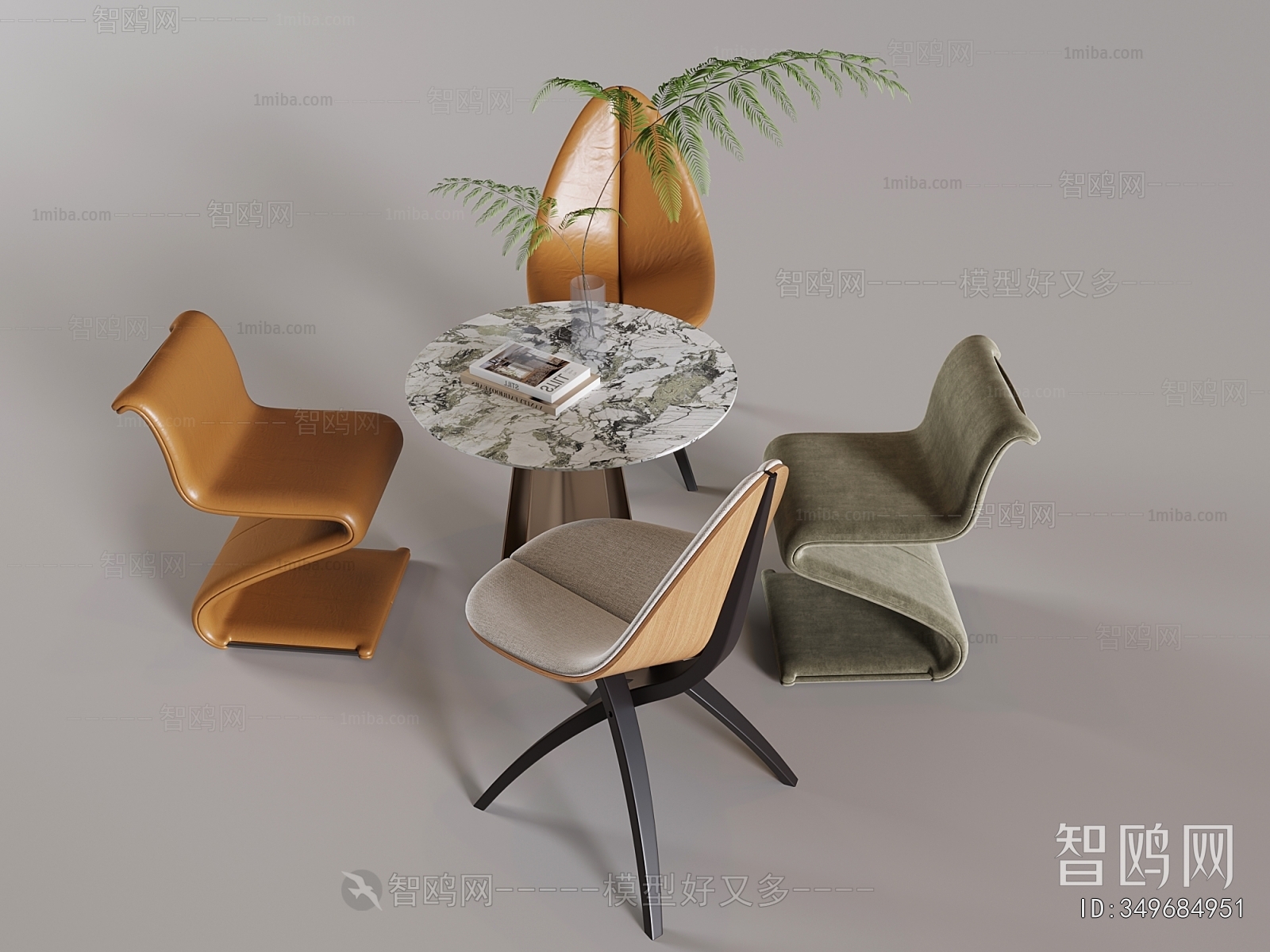 Modern Leisure Table And Chair