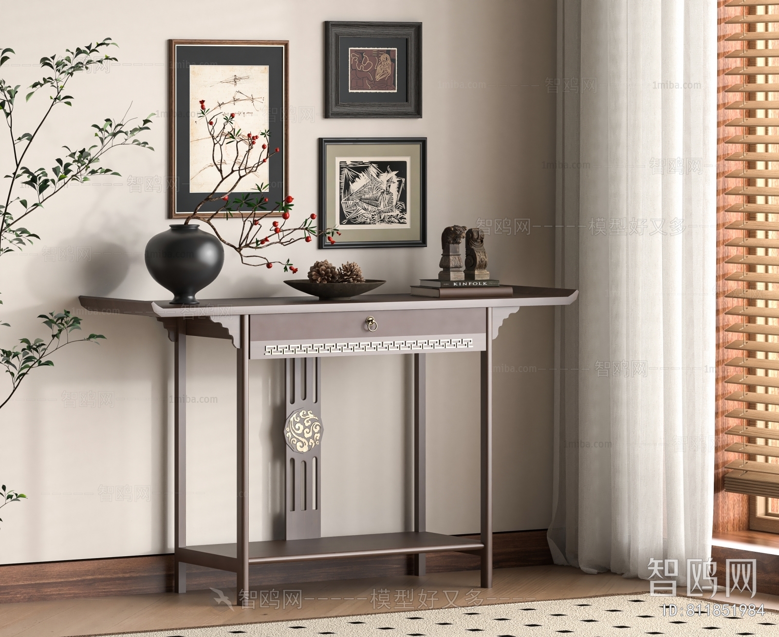 New Chinese Style Console