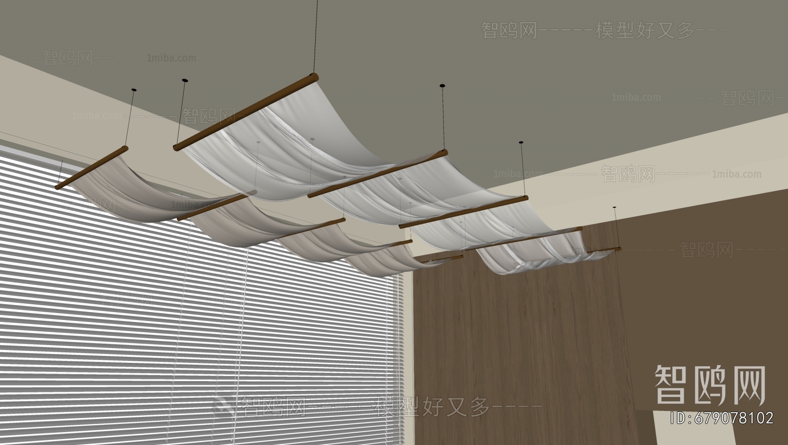 New Chinese Style Suspended Ceiling